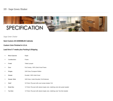 XR - Sage Green Shaker